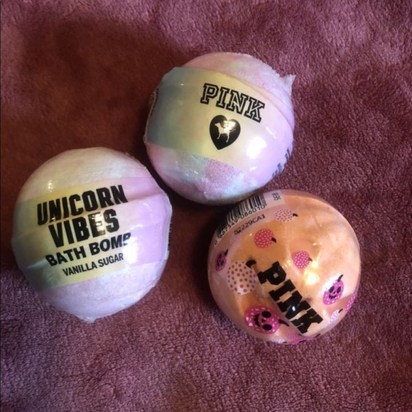 Pink Bath Bombs